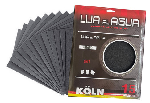 ABRASIVO LIJA AL AGUA 100 KOLN